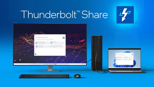 英特爾推出Thunderbolt Share軟件 革新多電腦協作，無縫傳輸數據、共享屏幕與外設